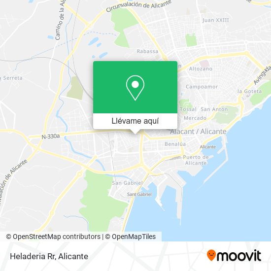 Mapa Heladeria Rr