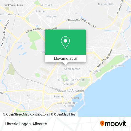 Mapa Libreria Logos