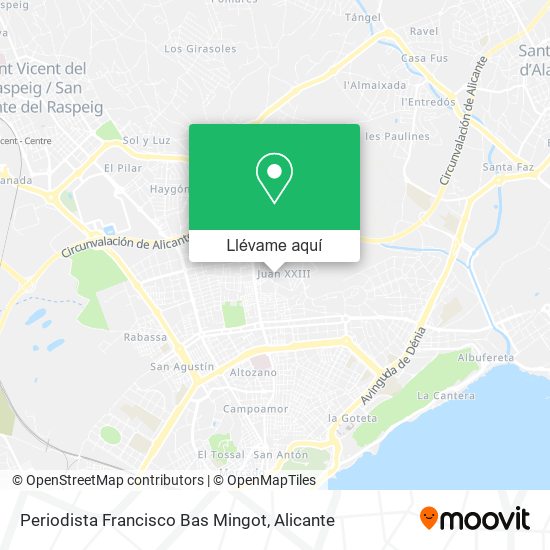 Mapa Periodista Francisco Bas Mingot