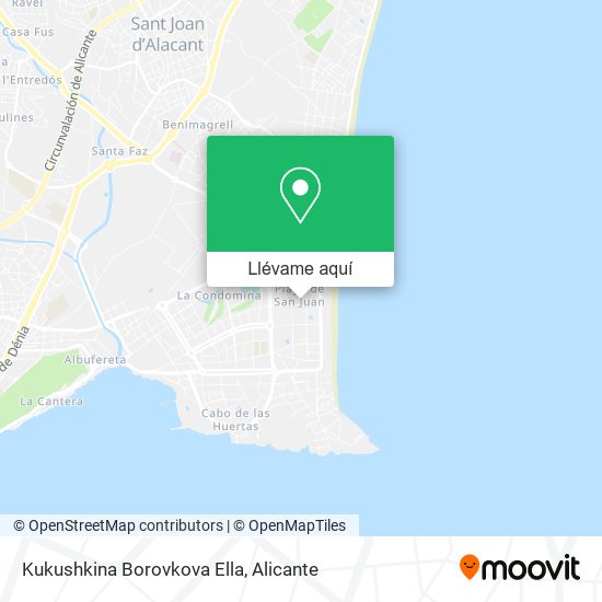 Mapa Kukushkina Borovkova Ella