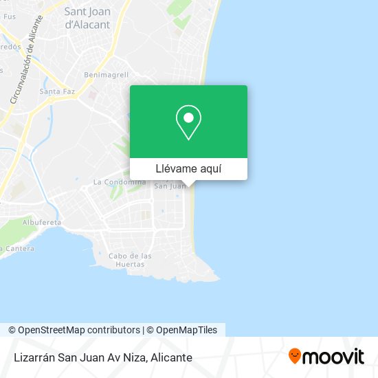 Mapa Lizarrán San Juan Av Niza