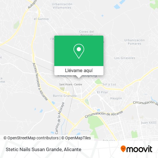 Mapa Stetic Nails Susan Grande