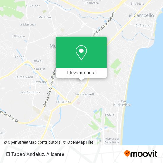 Mapa El Tapeo Andaluz