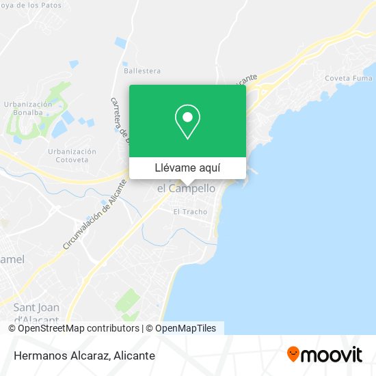 Mapa Hermanos Alcaraz