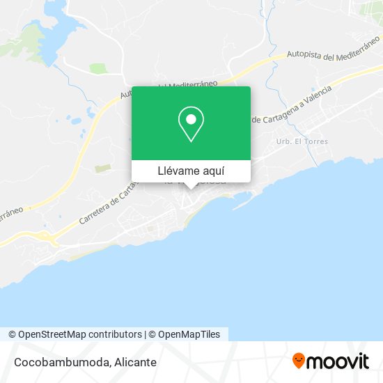 Mapa Cocobambumoda