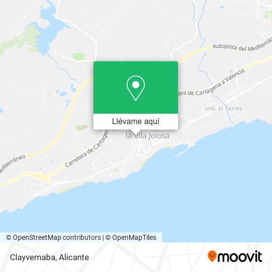Mapa Clayvemaba