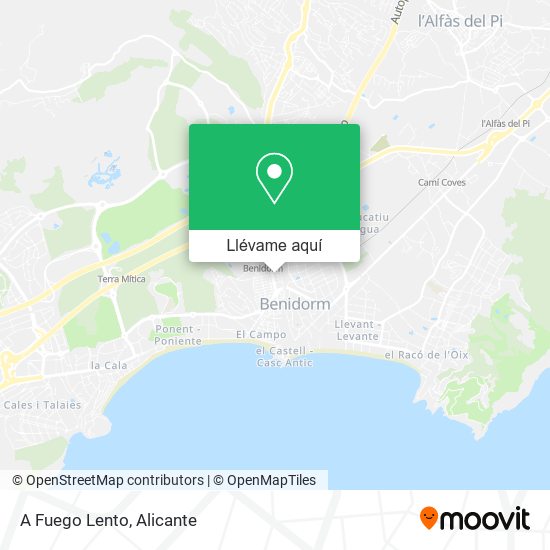 Mapa A Fuego Lento