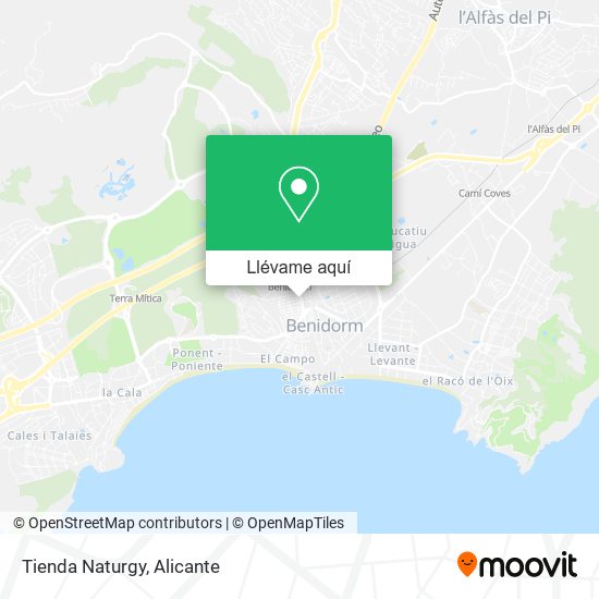 Mapa Tienda Naturgy