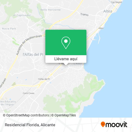 Mapa Residencial Florida