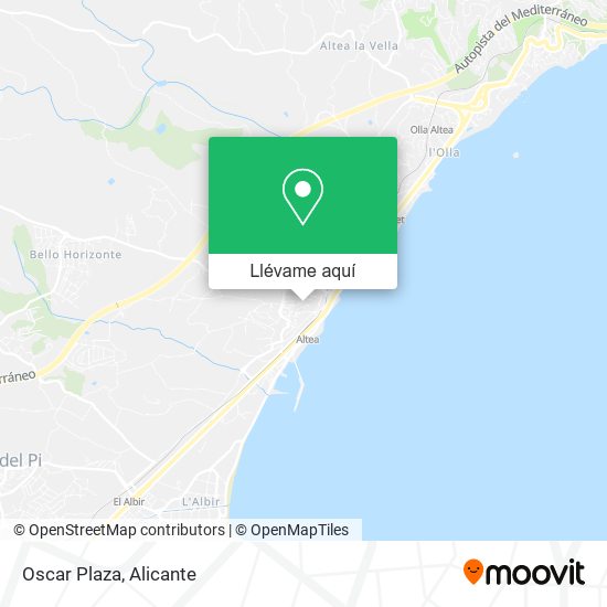 Mapa Oscar Plaza