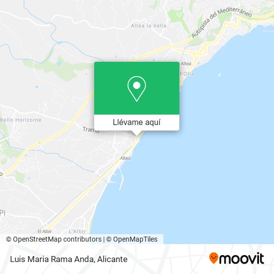 Mapa Luis Maria Rama Anda