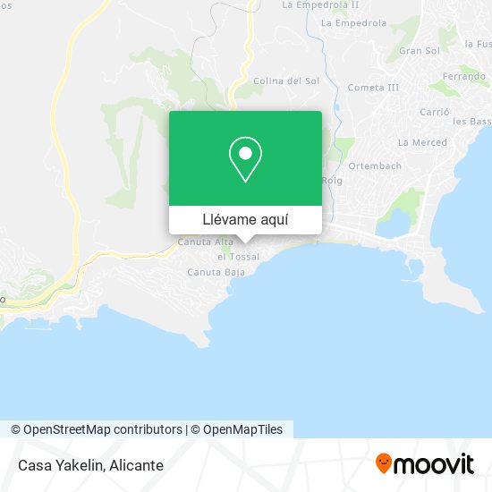 Mapa Casa Yakelin