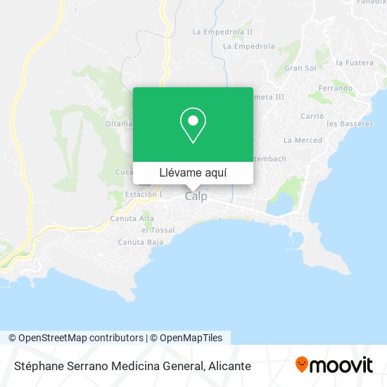 Mapa Stéphane Serrano Medicina General