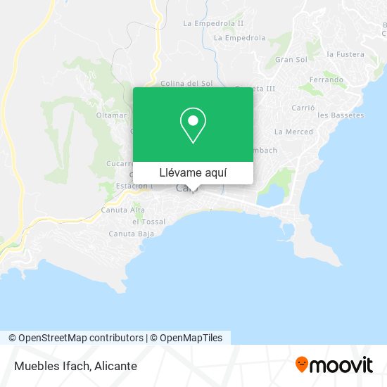 Mapa Muebles Ifach