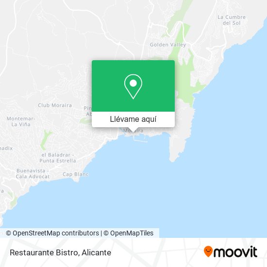 Mapa Restaurante Bistro