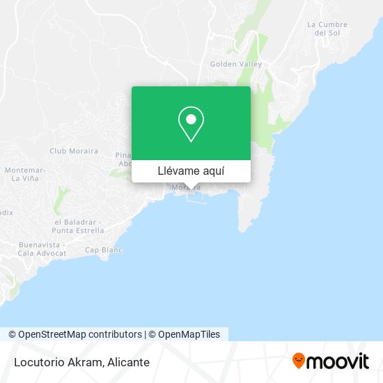 Mapa Locutorio Akram