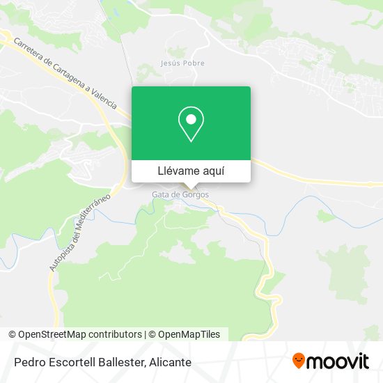 Mapa Pedro Escortell Ballester