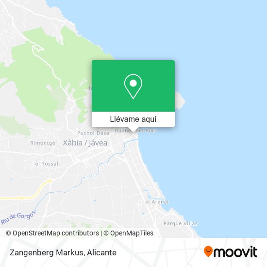 Mapa Zangenberg Markus