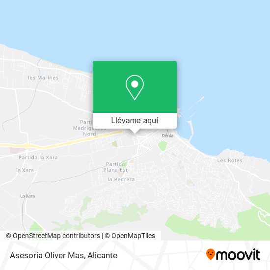 Mapa Asesoria Oliver Mas