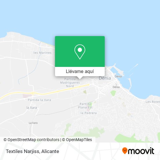 Mapa Textiles Narjiss