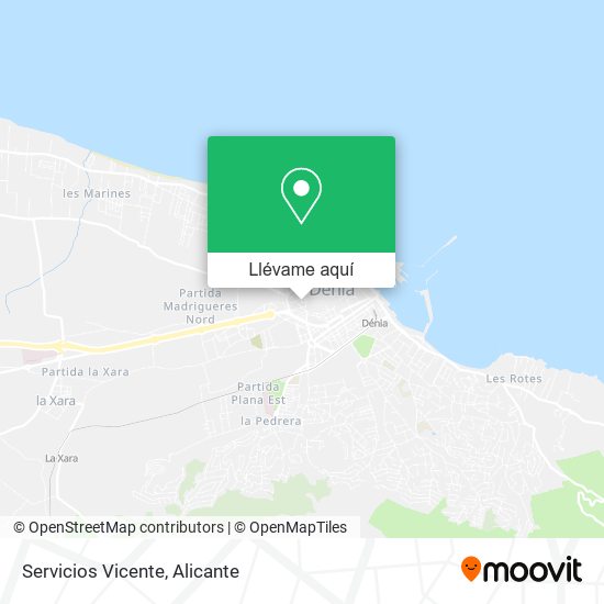 Mapa Servicios Vicente