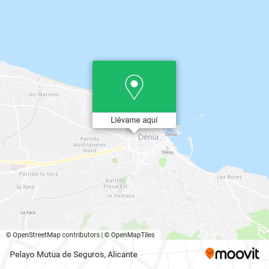 Mapa Pelayo Mutua de Seguros