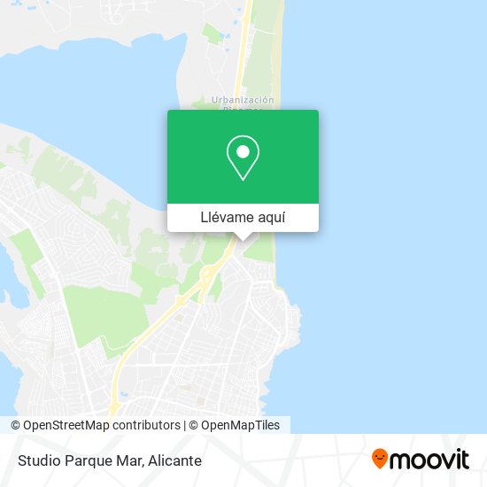 Mapa Studio Parque Mar