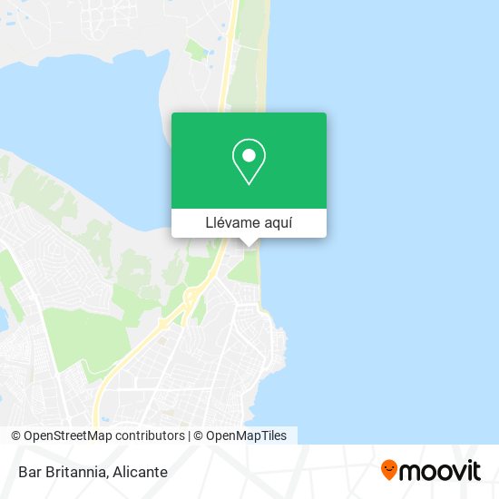 Mapa Bar Britannia