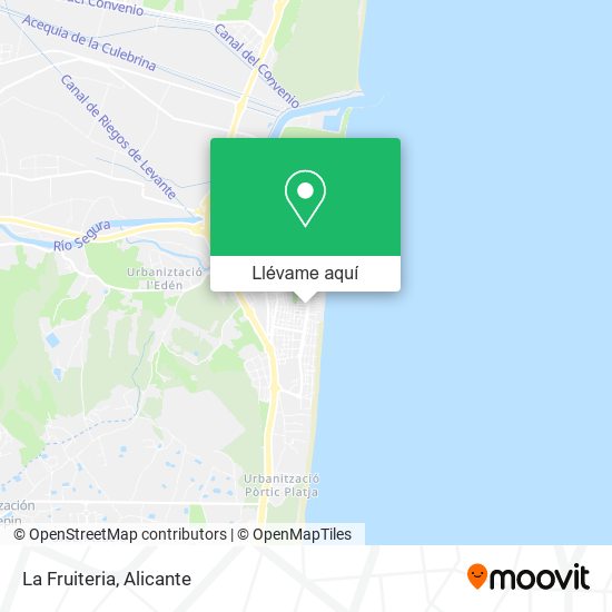 Mapa La Fruiteria