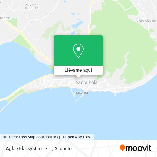 Mapa Aglae Ekosystem S.L.