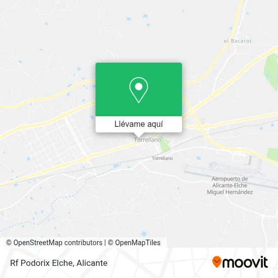 Mapa Rf Podorix Elche