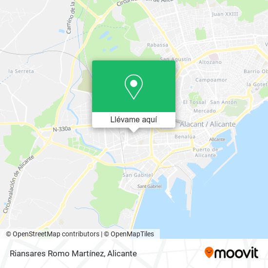 Mapa Riansares Romo Martínez