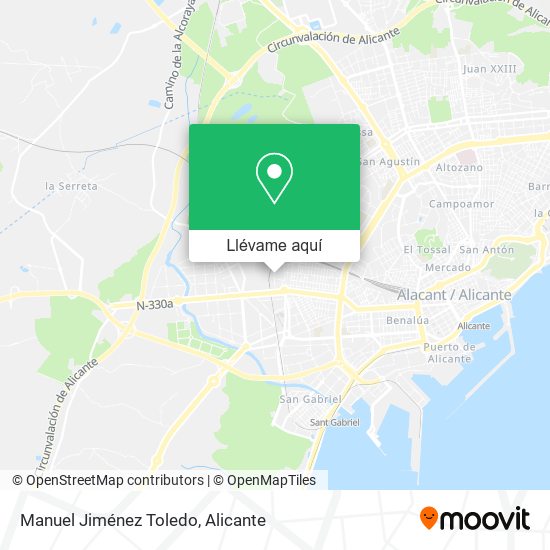 Mapa Manuel Jiménez Toledo