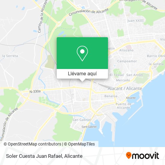 Mapa Soler Cuesta Juan Rafael