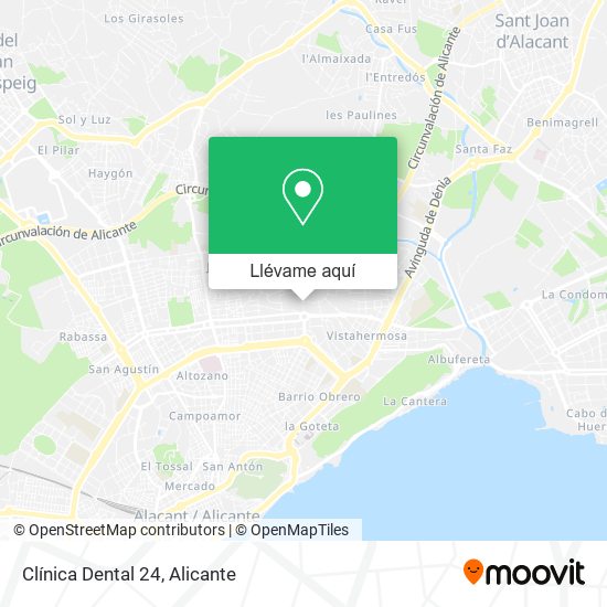 Mapa Clínica Dental 24