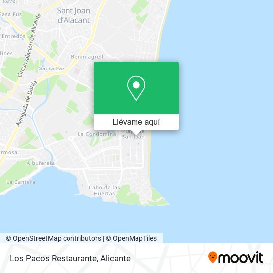 Mapa Los Pacos Restaurante