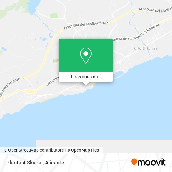 Mapa Planta 4 Skybar