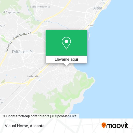 Mapa Visual Home