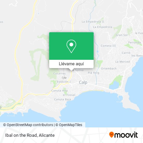 Mapa Ibal on the Road