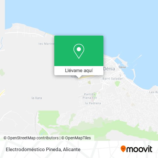 Mapa Electrodoméstico Pineda