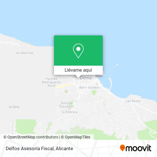 Mapa Delfos Asesoría Fiscal