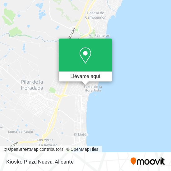 Mapa Kiosko Plaza Nueva