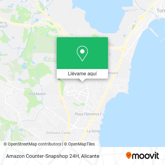 Mapa Amazon Counter-Snapshop 24H