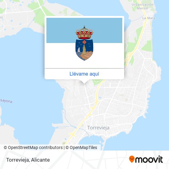 Mapa Torrevieja