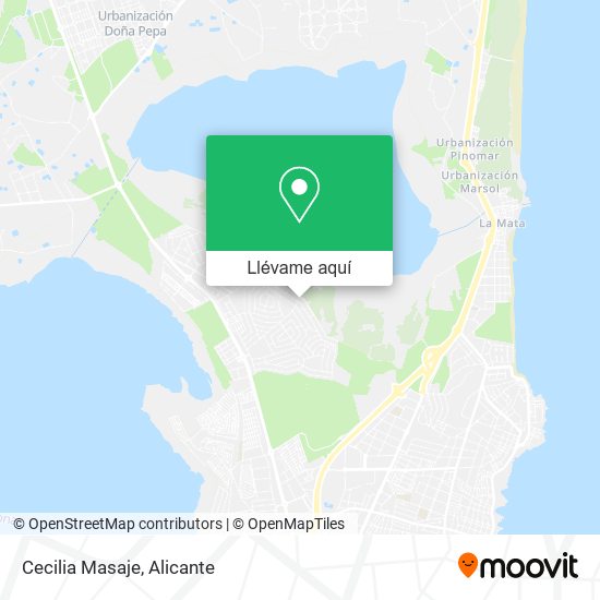 Mapa Cecilia Masaje