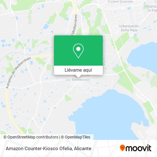 Mapa Amazon Counter-Kiosco Ofelia