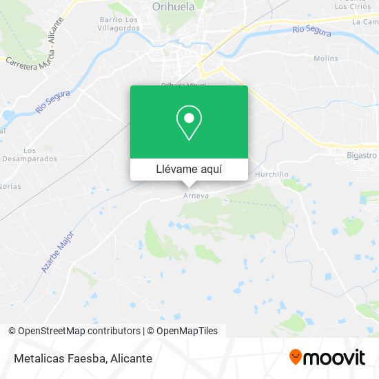 Mapa Metalicas Faesba