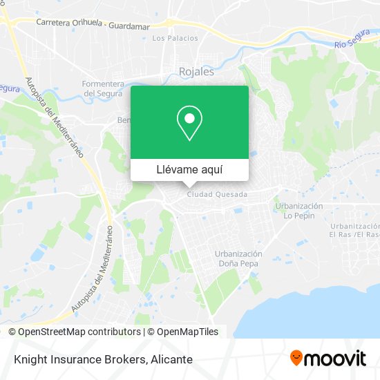 Mapa Knight Insurance Brokers