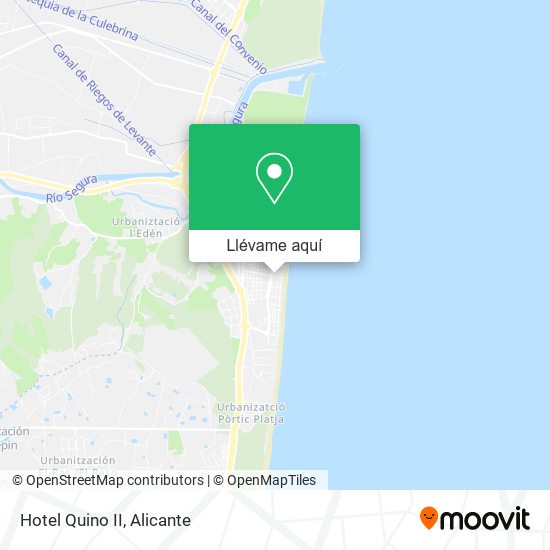 Mapa Hotel Quino II