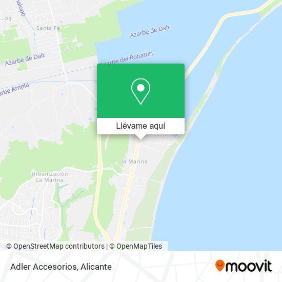 Mapa Adler Accesorios